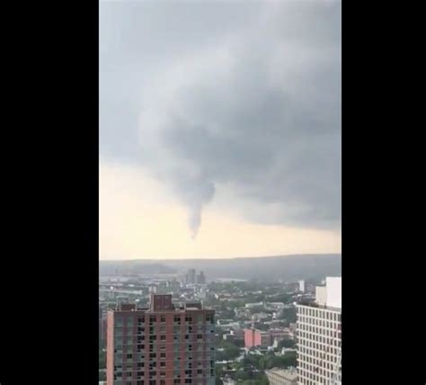 WATCH: 'Baby Tornado' Hovers Over Brooklyn As Storm Strikes | Brooklyn ...