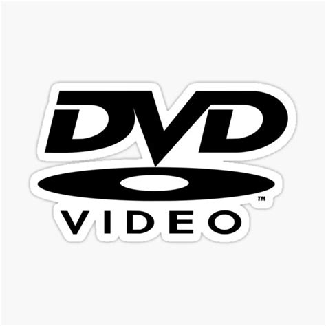 "DVD LOGO" Sticker for Sale by PRVS | Redbubble