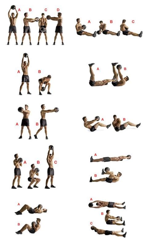 New fitness plan | Medicine ball ab workout, Medicine ball workout ...