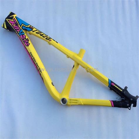 26er Dirt Jump Aluminum Bike Frame Mountain Bike 100-130mm Hardtail Mtb ...