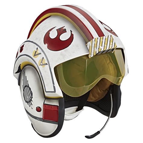 Star Wars The Black Series Luke Skywalker Battle Simulation Helmet ...