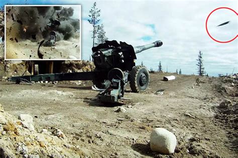 Military footage reveals devastating explosive impact of artillery fire | Daily Star