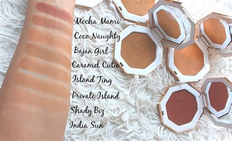 Samantha Jane: Fenty Beauty Bronzer Swatches