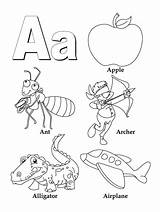 Letter A Coloring Pages Fall For Boys  sketch template