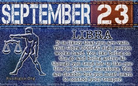 September 23 Zodiac Birthday Horoscope Personality | SunSigns.Org