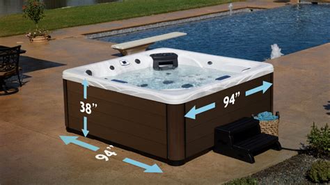 How big is a hot tub? Your guide to spa dimensions - Master Spas Blog