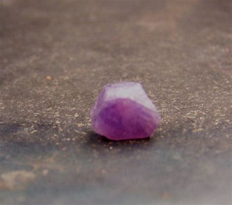 Purple Sapphire Purple Ruby Corundum raw Ruby by CoyoteRainbow