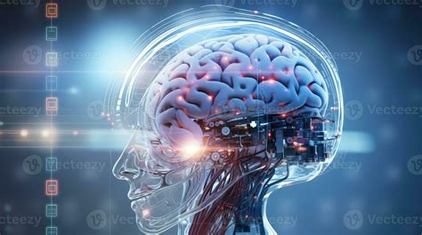 science artificial brain implant ai generated 29709127 Stock Photo at ...