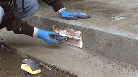 DIY Concrete Stair Repair 3 of 3 - YouTube