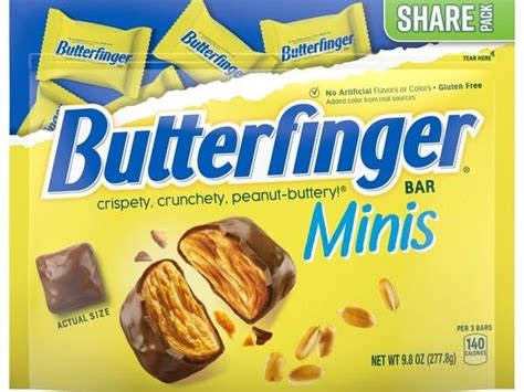 Butterfinger Miniatures (Butterfinger) Nutrition Facts - Eat This Much