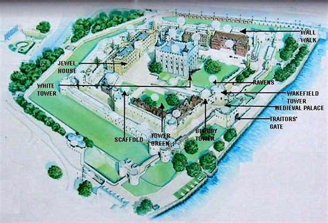 Tower Of London Map – Map Of The Usa With State Names