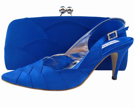 25% Off Royal Blue Evening Shoes Now £45