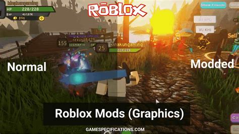 Roblox Mods: An Ultimate Boost To Roblox Graphics [2024] - Game Specifications