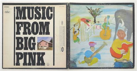 The Band – Music from Big Pink album art - Fonts In Use