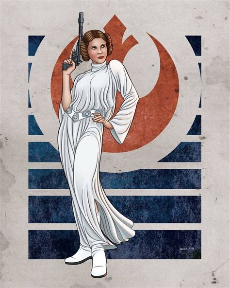 Princess Leia Organa by Rathskeller7 on DeviantArt | Star wars poster, Star wars art, Star wars ...