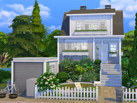 Sims 4 Suburban House CC