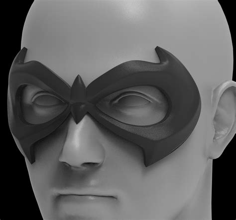 STL file Robin mask ( Batman & Robin/Chris O'Donnell ) 🎭・3D printing ...