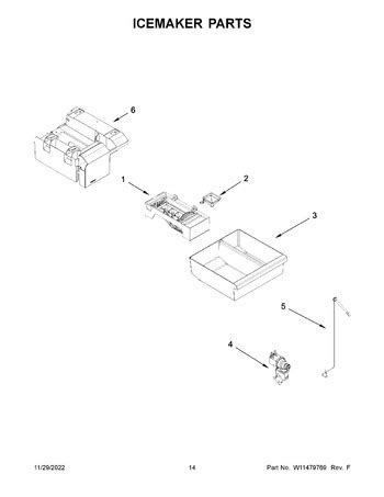 WRQA59CNKZ Parts List | All-Brand Model Lookup