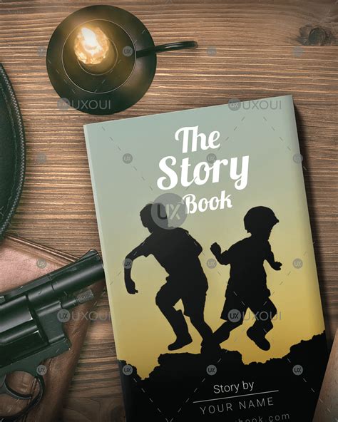 Kids Story Book Cover vector design Template - UXoUI