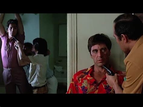 Scarface 1983- Chainsaw Shower Scene Part 1 "You Just Fucked Yourself" - YouTube