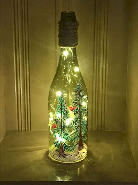 40 Fantastic DIY Wine Bottle Crafts Ideas With Lights | Lighted wine ...