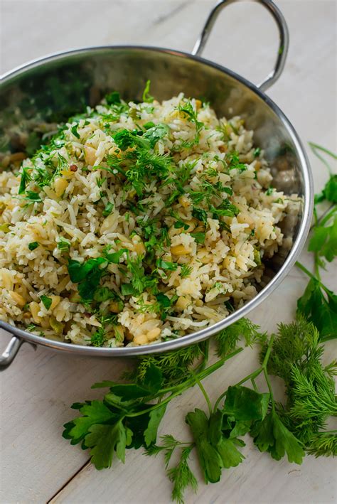 Lemon Rice Pilaf with Dill and Pistachios - The Little Ferraro Kitchen