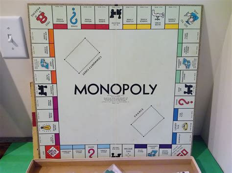 Vintage Monopoly Game by Parker Brothers, 1960's#