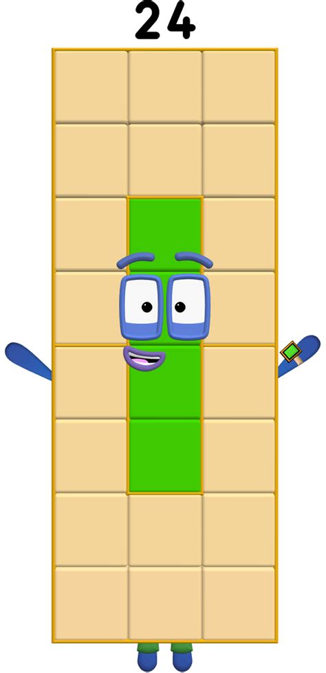 I Made Numberblock 24 on PowerPoint by IvanCorvea on DeviantArt