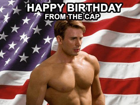 Happy Birthday from the cap (With images) | Chris evans captain america, Chris evans, American guy