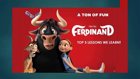 Ferdinand Movie Quotes/Lessons (2017) - YouTube