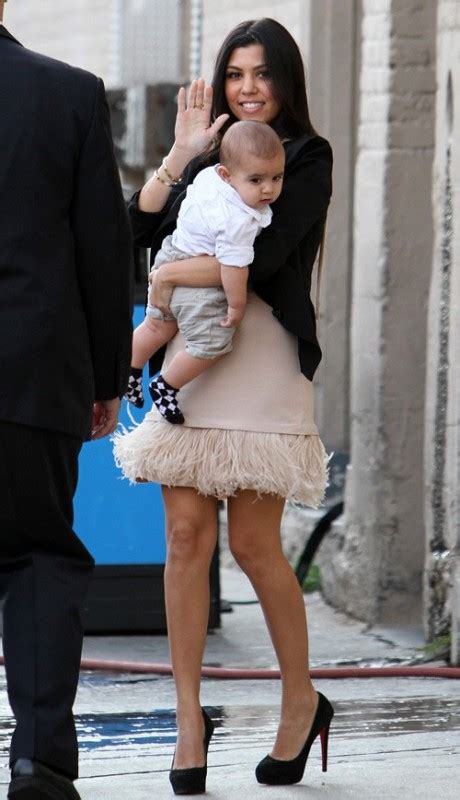 Kourtney Kardashian on Her Way to the Studio to Film Jimmy Kimmel June ...