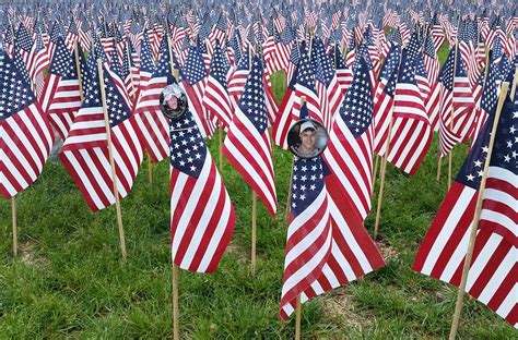 37,000 U.S. Flags Planted in Boston Common for Memorial Day 2014