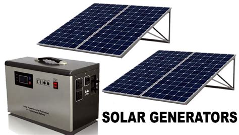 A Comprehensive Review of Solar Generators – GenGuide