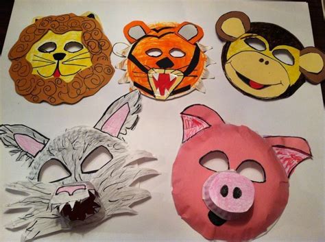 Awesome Paper Plate Animal Crafts. 😊 | Animal masks craft, Animal ...