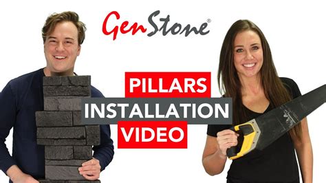 How to Install Pillars Video | GenStone on Pillars - YouTube