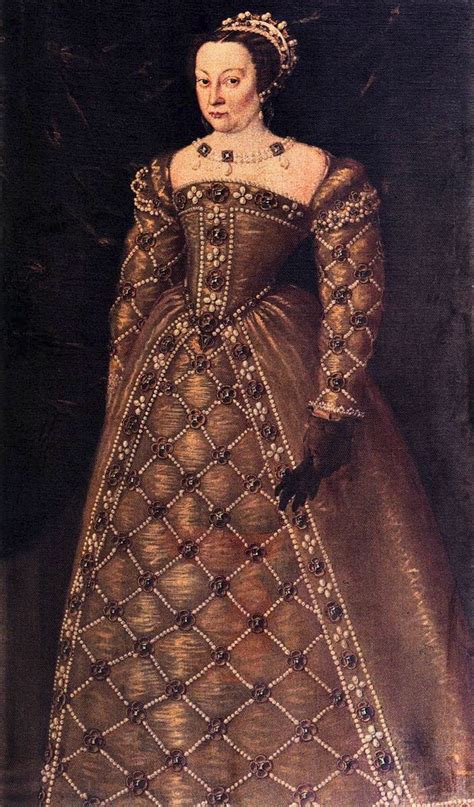 Caterina de' Medici by ? (Galleria degli Uffizi - Firenze, Toscana Italy) | Grand Ladies | gogm