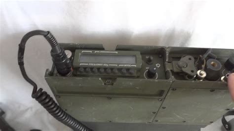 US military AN/PRC-104 Tactical HF SSB man pack transceiver shortwave ...