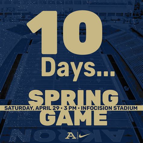 Akron Zips Athletics on Twitter: "Zips Fans‼️ @ZipsFB 2023 Spring Game ...