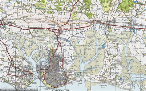 Old Maps of Langstone Harbour, Hampshire - Francis Frith