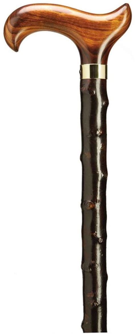 Men's Irish Blackthorn Country Derby Handle Walking Cane - Exquisite Canes