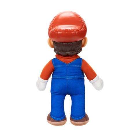 The Super Mario Bros. Movie 14-inches Posable Plush Mario, Hobbies ...