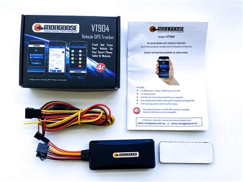 MONGOOSE 4G GPS VEHICLE TRACKING