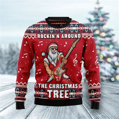 Rockin' Around the Christmas Tree Christmas Wool Sweater ...