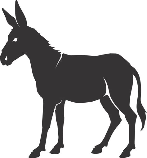 donkey silhouette clipart 10 free Cliparts | Download images on ...