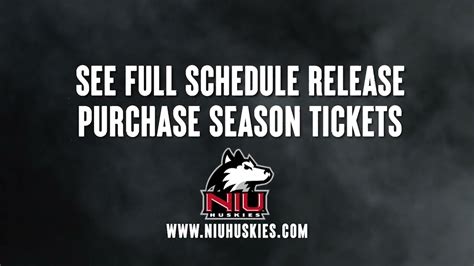 NIU Football 2022 Schedule Release - YouTube