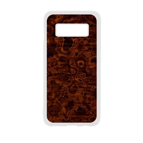 Antique Wood Print Design - - White Rubber Case Cover for the Standard Samsung Galaxy s10 ...