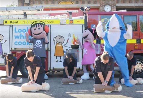 Baby Shark song perfect timing for CPR says Kent Fire and Rescue