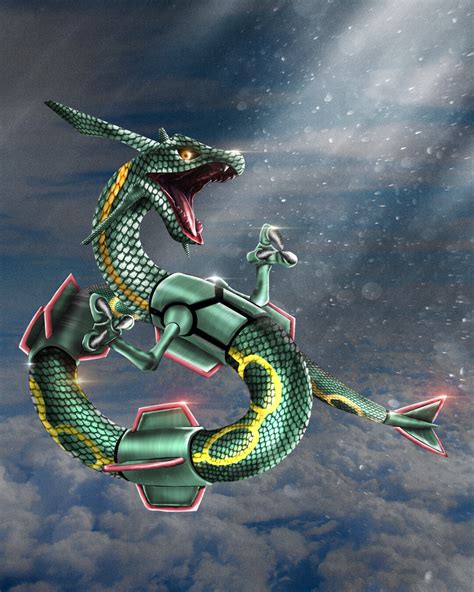 Realistic Rayquaza