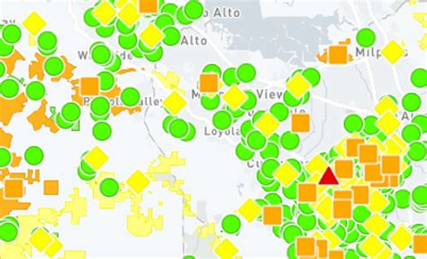 PG&E outage map: Who's without power after windy night in Bay Area