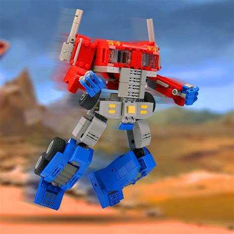 Instructions for Custom LEGO Transformers Optimus Prime (Really Transf ...